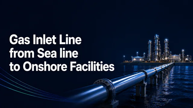 Tehran Raymand project: Gas Inlet Line from Sea line to Onshore Facilities