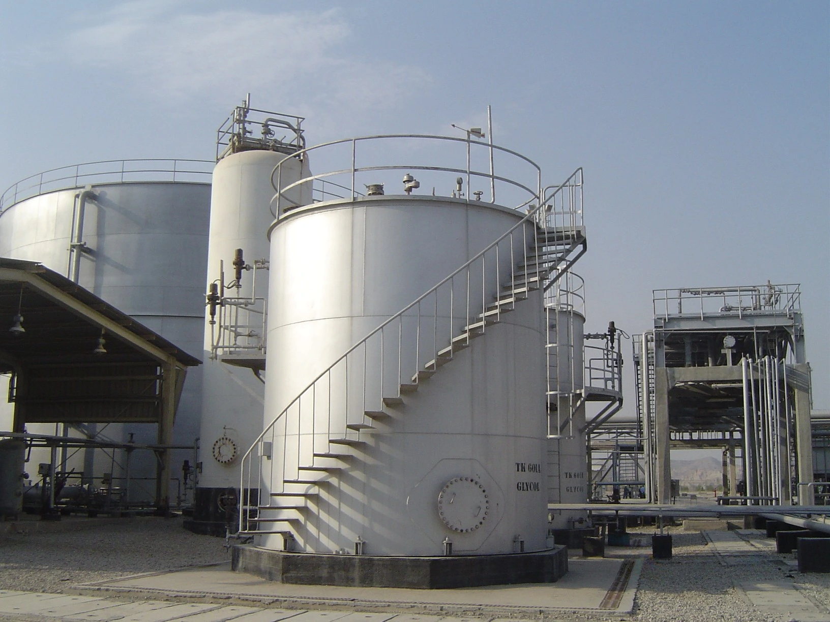 Petrochemical process facilities