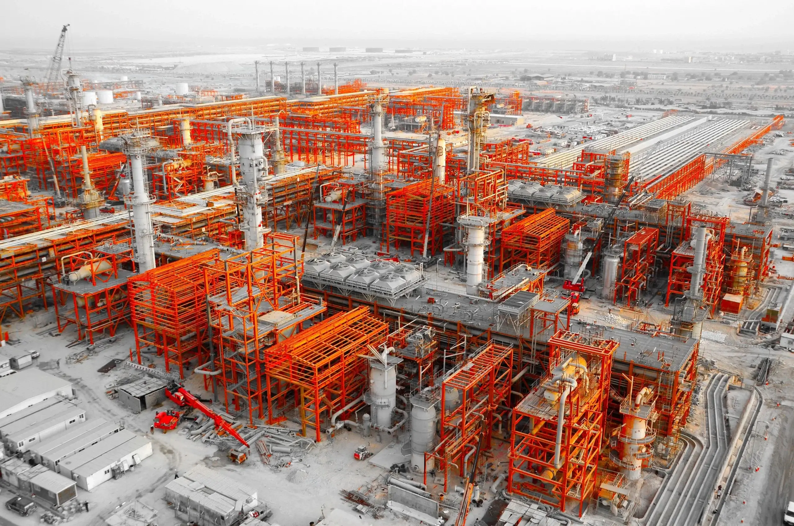 Industrial construction management site